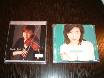 寺井尚子とケイコ・リー。ジャズつながり。